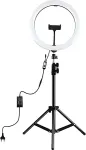 Noname LED Ring Lamp 30cm With Desktop Tripod Mount Up To 1.1m, Phone Clamp