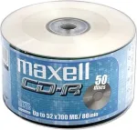 Toorikud MAXELL CD-R 80, Shrink 50