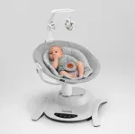 Lionelo Bella Set Gray Concrete rocking cradle