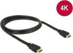 DELOCK HDMI Kabel Ethernet A -> A St/St 1.00m 4K Gold
