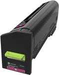 Tooner LEXMARK CORPORATE TONER CARTR MAGENTA 82K2UME 55K PAGES UC F/CX860