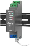 Shelly Pro2 electrical relay Black, Blue, Green