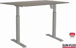 Sun-flex Kirjutuslaud ADAPT I, reguleeritava k&otilde;rgusega, &uuml;he mootoriga,120x80cm hall