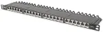 Digitus CAT 6A, Class EA High Density Patch Panel, 24 Port (black, 0.5 U, shielded)