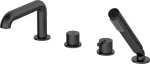 Deante 4-hole bathtub mixer with shower set