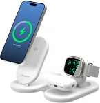 ALOGIC PACKAWAY 3IN1 QI2 WIRELESS CHARGING STAND WHITE