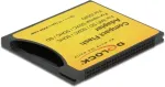 DeLOCK Compact Flash Adapter f&uuml;r iSDIO (WiFi SD), SDHC, SDXC Speicherkarten