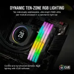 M&auml;lu CORSAIR DDR5 48GB PC 5600 CL40 KIT (2x24GB) VENGEANCE RGB b jaem&uuml;&uuml;k