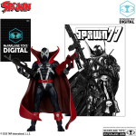 No name McFarlane Spawn Figur mit Comic 7in