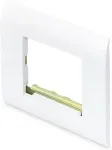 Digitus Rahmen 80x80mm f&uuml;r Blenden und Frontplatten reinwei&szlig;