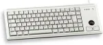 Klaviatuur CHERRY ML4400 Tastatur Wired EU TKL 75% +Trackball hellgrau