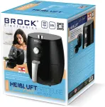 Frit&uuml;&uuml;r BROCK AFM 3501 BK Air Fryer 3,5L 1300-1500W, Black