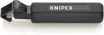 KNIPEX 1630135SB Black cable stripper, Stripping / dismantling tool - 1265180