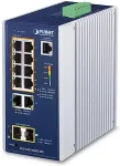 Planet Industrial 8-Port Managed Switch IGS-4215-8UP2T2S