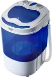 Pesumasin Adler | Washing machine | AD 8051 | Top loading | Washing capacity 3 kg | Unspecified RPM | Depth 37 cm | Width 38 cm | White/Blue