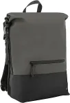 MOBILIS TWO-TONE ROLLTOP BACKPACK 14-16 GREY/BLACK 25L