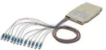 Digitus splice cassette with 12 pigtails, pre-assembled, LC, OS2 (gray)