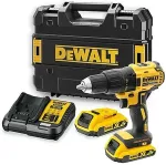 Dewalt DCD777D2T-QW drill 1750 RPM Key 1.15 kg Yellow