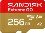 M&auml;lukaart Sandisk Extreme GO 256 GB MicroSDXC UHS-I