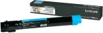 Tooner LEXMARK Toner C950X2CG Cyan Oryginał (C950X2CG)