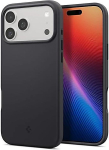Spigen Silicone Fit (MagFit) iPhone 17 Pro Max Case Black