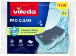 Vileda Viscose scourer with enzymes Pro Clean 2 pcs.