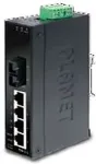 PLANET ISW-511S15 - Switch - 4 x 10/100 + 1 x 100Base-FX - an DIN-Schiene montierbar, wandmontierbar - Gleichstrom (ISW-511S15)