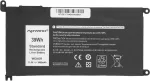 Movano Battery WDX0R P75F P62F P66F T2JX4 WDXOR for Dell - 3400 mAh (39 Wh)