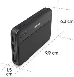 HAMA Power pack pocket 5000 mAh anthracite