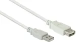 Alcasa Good Connections USB2.0 Verl&auml;ngerung A-St.-A-Bu. grau 1,8m