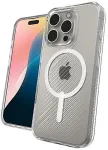 Zagg Luxe Snap Apple iPhone 16 Pro Transparent Case