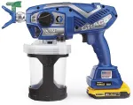 Graco ULTRA AIRLES PAINT GUN ( 2 x AKU. 2AH DEWALT+ LOAD ) + BAG