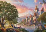 Schmidt Spiele Thomas Kinkade Studios: Belle's Magical World, Puzzle (Disney Dreams Collections)