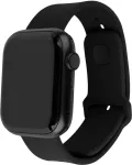 FIXED | Sporty Strap Set for Apple Watch 42/44/45mm | 170-235 mm | Black | Silicone