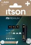Itson itsPREMIUM patarei Alkaline LR03IPR/4CP