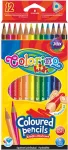 Colorino V&auml;rvipliiatsid Kids, kolmnurksed, 12 v&auml;rvi