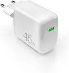 Puro Vooluadapter GaN 45W USB-C, White