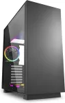 Korpus SHARKOON TECHNOLOGIE Sharkoon PURE STEEL RGB - Black Window