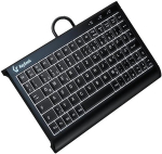Klaviatuur Keysonic Super-Mini-TAS mit Nummernblock,BK, KSK-3011ELC(DE)