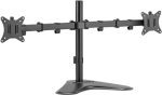 Brateck Monitor holder LDT66-T024 two articulated arms side by side on a rod holder freestanding