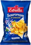 Estrella Kr&otilde;psud hapukoore- ja sibulamaitselised sakilised 130 g, 2 tk