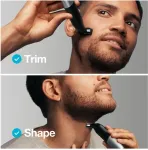 Braun | Hybrid Hair, Beard, Body Trimmer | XT5100 Series X | Operating time (max) 60 min | Wet & Dry | Black