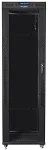 LANBERG | Rack cabinet 19" free-standing 42U/600x1000 (flat pack) with glass door lCD V2 | FF01-6042-12BL | Black