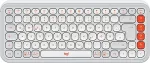 Klaviatuur Logitech POP ICON KEYS KB OFF WHITE - DEU - CENTRAL-419