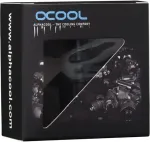 Alphacool icicle quick release coupling G1/4 IG - Deep Black (black (matt))