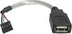 StarTech.com 15 cm USB 2.0 Kabel - USB A-Buchse auf USB Mainboard 4pin Header - Buchse/Buchse - USB Pinheader Kabel 4-polig - USB-Kabel - USB (W) bis 4-Pin-USB 2.0-Header (W) - 15 cm - f&uuml;r P/N: 35FCREAD, 35FCREADBK, 35FCREADREM