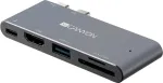 Canyon hub DS-5 5in1 Thunderbolt 3 4k Space Grey