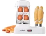No name Orava HM-03 hotdog maker Hot dog toaster 250 W White