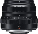 Fujifilm Fujinon XF 35mm f/2 R WR objektiiv, must