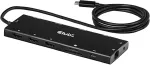 Club 3D Dokkimisjaam CLUB3D juhtmega USB 3.2 Gen 1 (3.1 Gen 1) Type-C Black